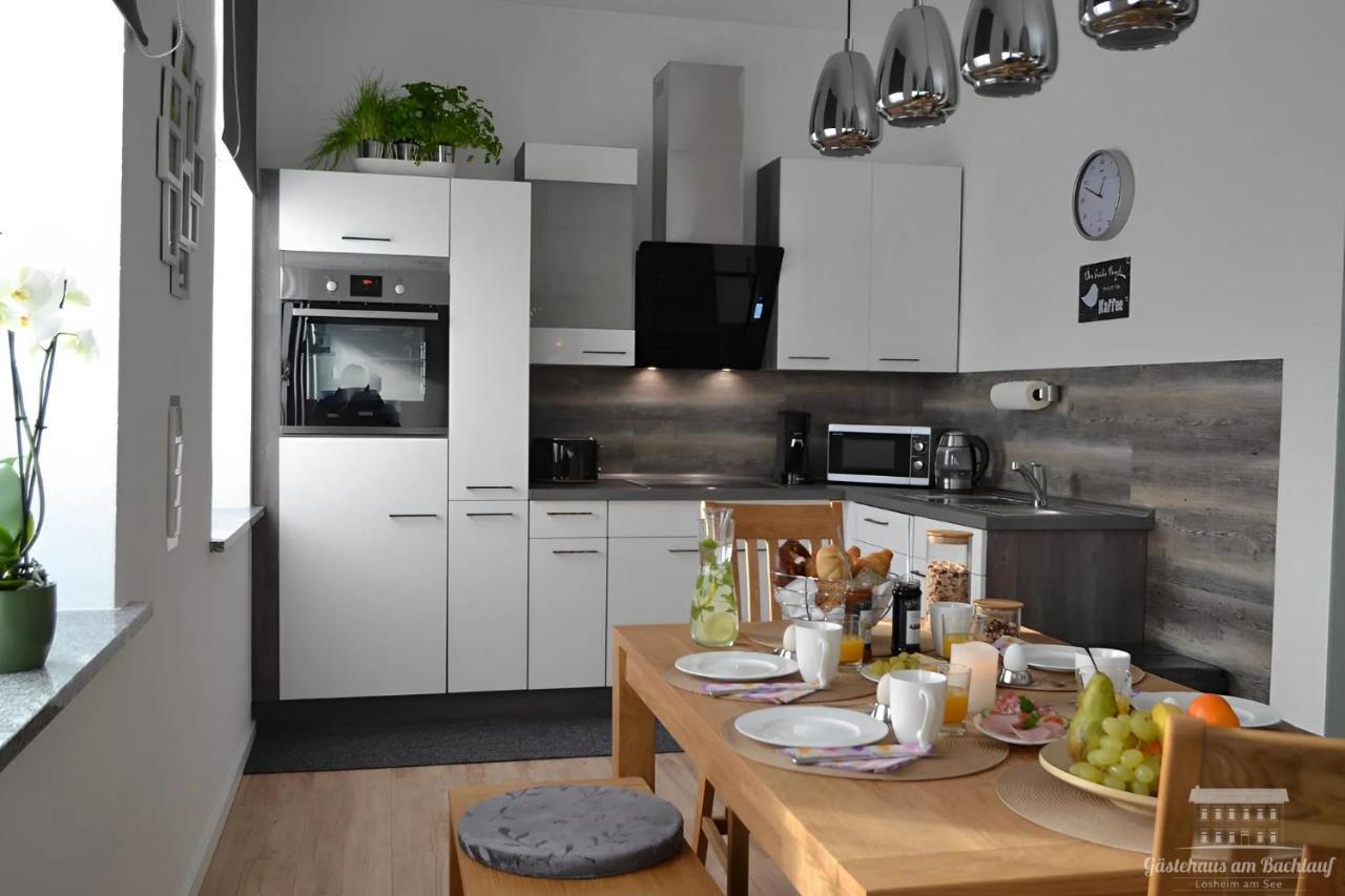 Komfort Ferienwohnungen Mit Wellness-Garten - Gaestehaus Am Bachlauf - Losheim Am See 외부 사진