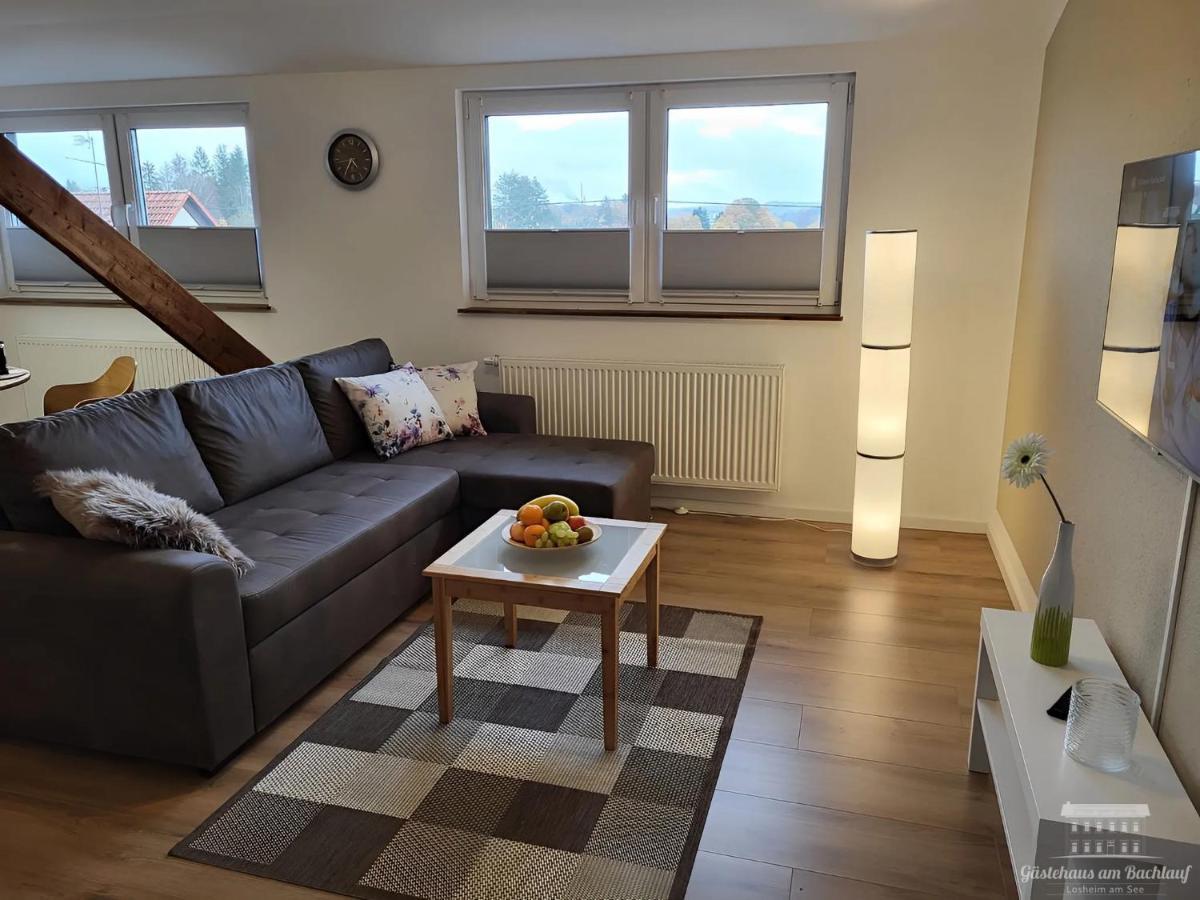 Komfort Ferienwohnungen Mit Wellness-Garten - Gaestehaus Am Bachlauf - Losheim Am See 외부 사진
