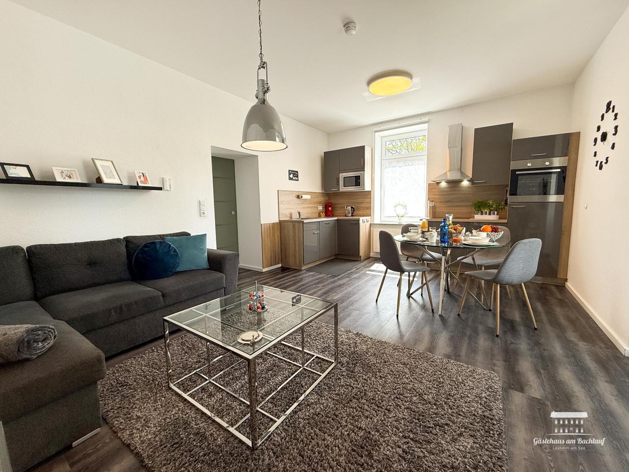Komfort Ferienwohnungen Mit Wellness-Garten - Gaestehaus Am Bachlauf - Losheim Am See 외부 사진