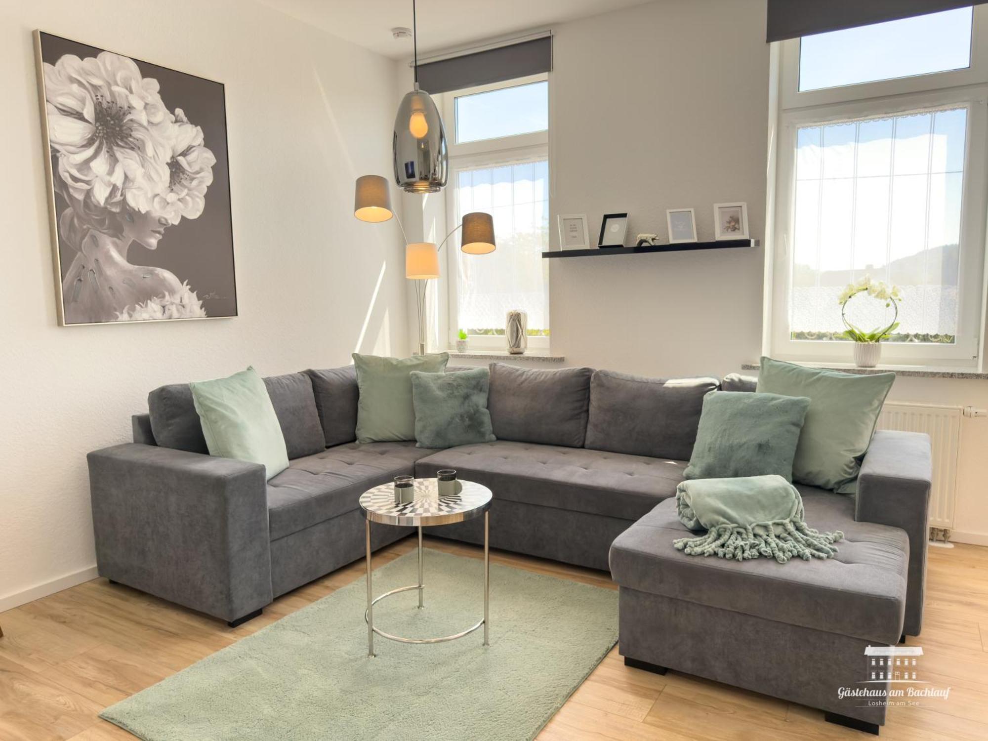 Komfort Ferienwohnungen Mit Wellness-Garten - Gaestehaus Am Bachlauf - Losheim Am See 외부 사진